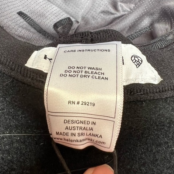 NWT Helen Kaminski Black/Chestnut Roman Fur Felt Hat - Picture 8 of 9